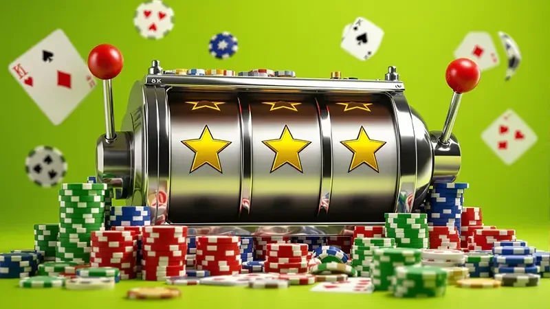 Layar reel slot mobile dengan simbol wild, scatter, dan tema visual permainan